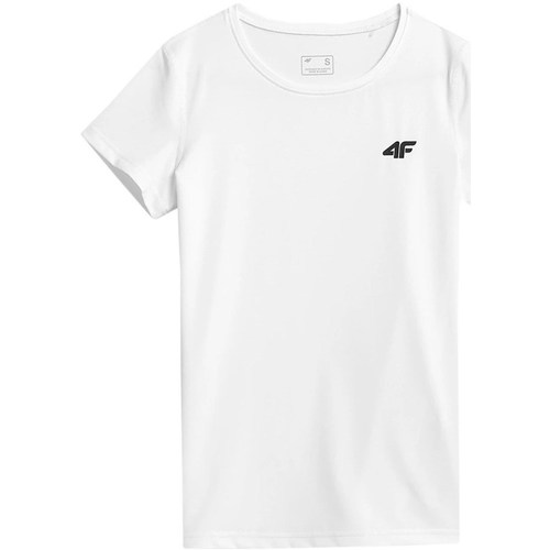 Vêtements Femme T-shirts manches courtes 4F TSDF352 Blanc