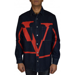 Vêtements Homme Vestes en jean Valentino Garavani Veste en jean Bleu