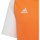 Vêtements Garçon T-shirts manches courtes adidas Originals Junior Estro 19 Orange, Blanc
