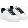 Chaussures Femme Vans Classic Sneakers senza lacci blu navy Sneakers Low Top Level Up Blanc - Blanc