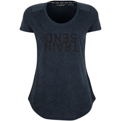 Vêtements Femme T-shirts manches courtes Salewa Alpine Hemp Print 28115-3960 Bleu