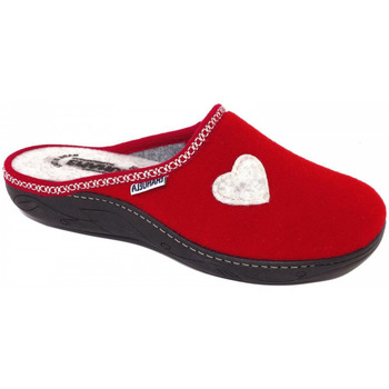 Chaussures Femme Mules Emanuela EMAN1800 Rouge