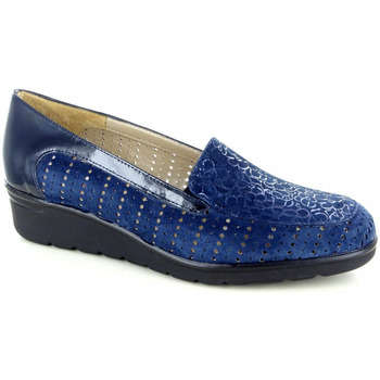Chaussures Femme Mocassins Confort CONF2645 Bleu