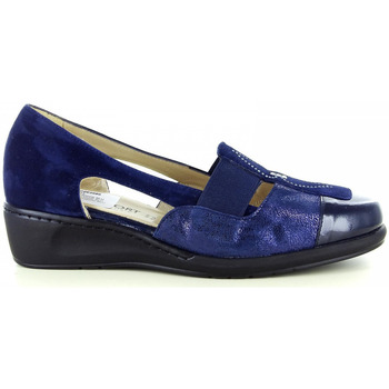 Chaussures Femme Mocassins Confort CONF2080 Bleu
