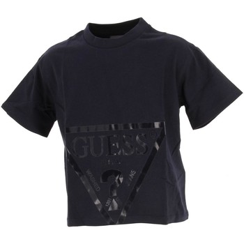 Vêtements Fille T-shirts manches courtes Guess J2ri31 blue mc tee g Bleu
