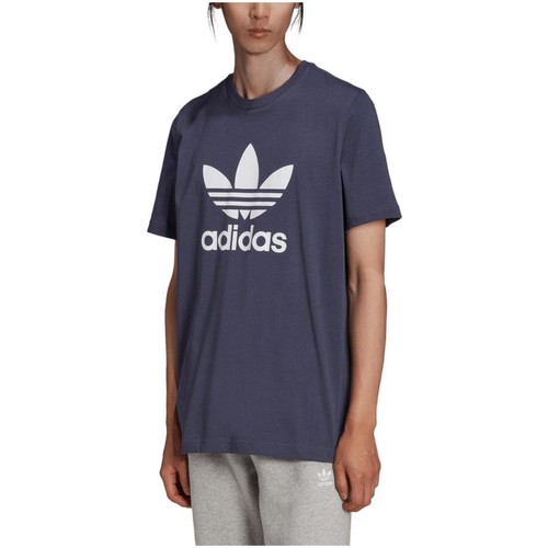Vêtements Garçon T-shirts manches courtes adidas Originals  Bleu