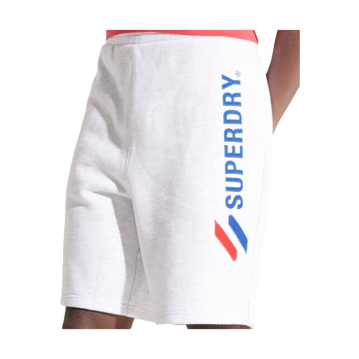 Vêtements Homme Shorts / Bermudas Superdry Sportstyle Blanc