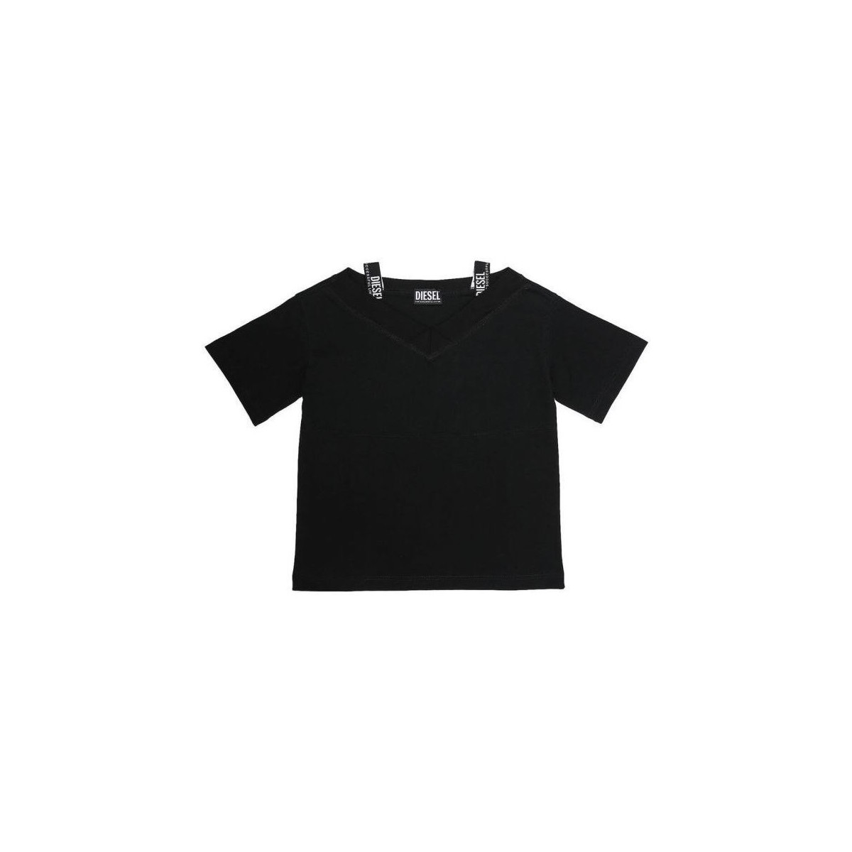 Vêtements Fille Débardeurs / T-shirts sans manche Diesel J00618-00YI9 TWORKI-K900 Noir