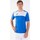 Vêtements Homme T-shirts manches courtes Joma Winner Blanc, Bleu