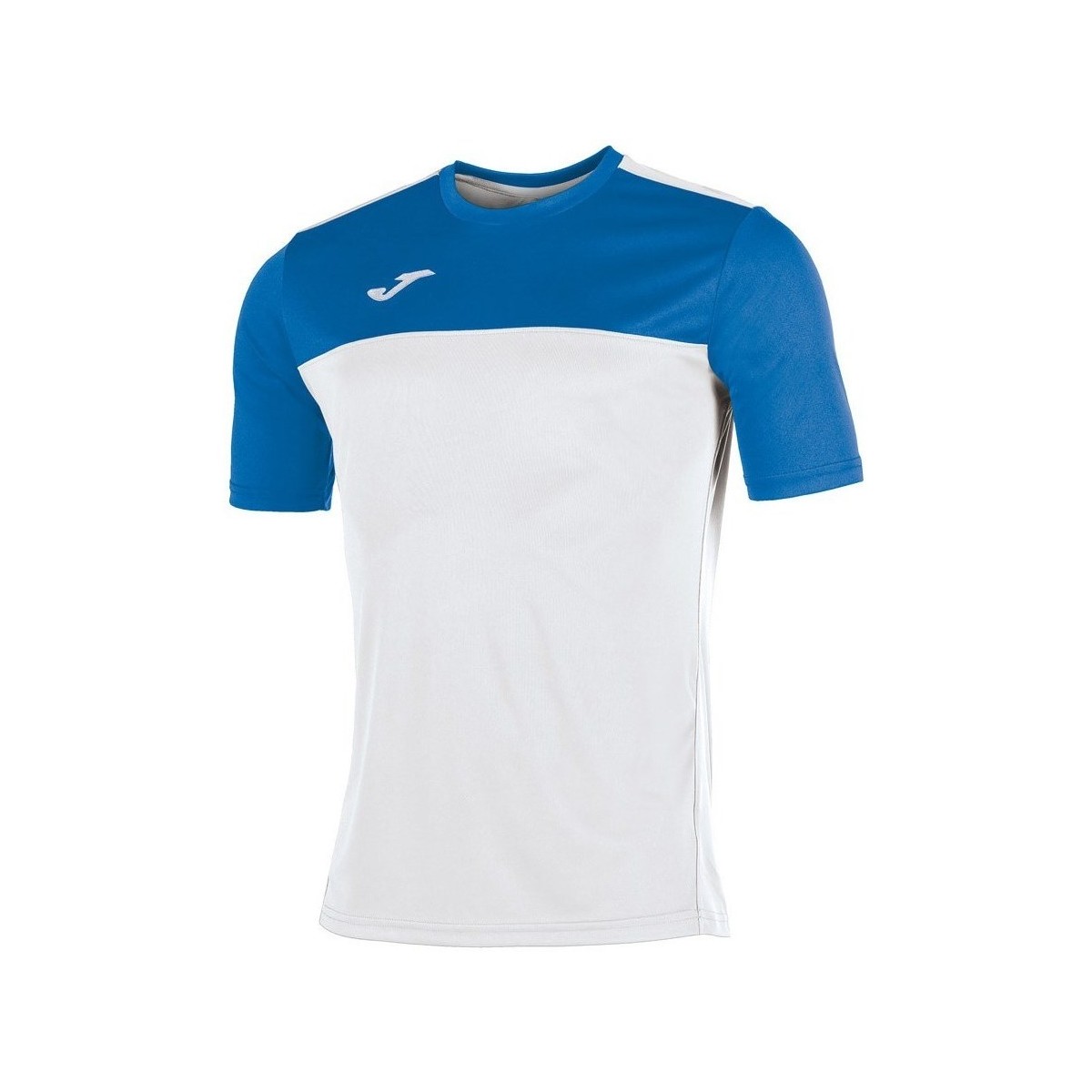 Vêtements Homme T-shirts Zipp manches courtes Joma Winner Bleu, Blanc