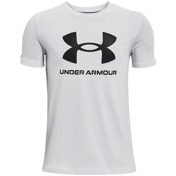 Vêtements Homme T-shirts manches courtes Under Armour sportiva Sportstyle Logo Blanc
