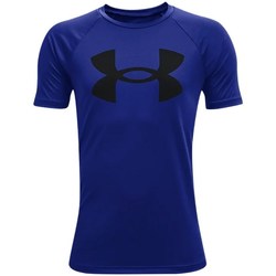 Vêtements Homme T-shirts manches courtes Under Armour Tech Big Logo Violet