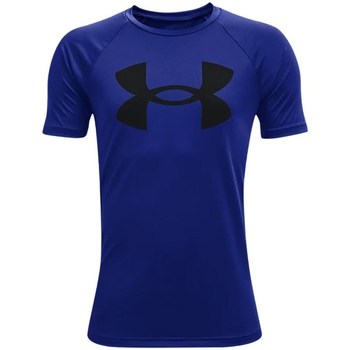 Vêtements Homme T-shirts manches courtes Under short Armour Tech Big Logo Violet