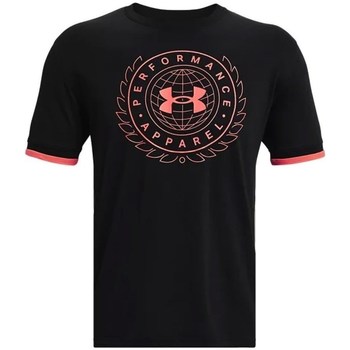 Vêtements Homme T-shirts manches courtes Under Armour sportiva Crest Noir
