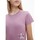 Vêtements Fille T-shirts manches courtes Calvin Klein Jeans IG0IG01297 MONOGRAM T-SHIRT-VCB Rose