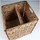 Maison & Déco Paniers / boites et corbeilles Casâme Cube de rangement en jacinthe d'eau - 28x28x28cm Autres