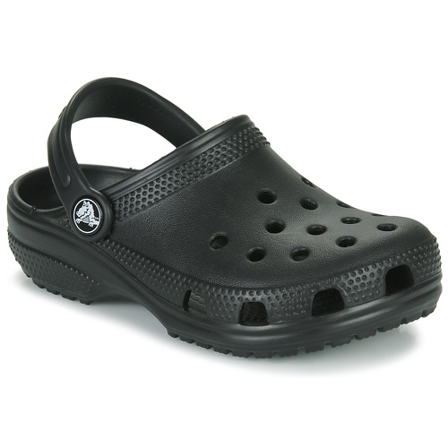 Chaussures Enfant Sabots puff Crocs CLASSIC CLOG Noir