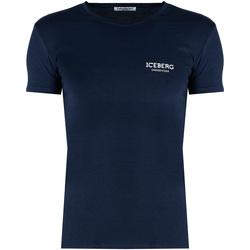 Vêtements Homme T-shirts manches courtes Iceberg ICE1UTS02 Bleu