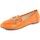 Chaussures Femme Mocassins Fashion Attitude  Orange