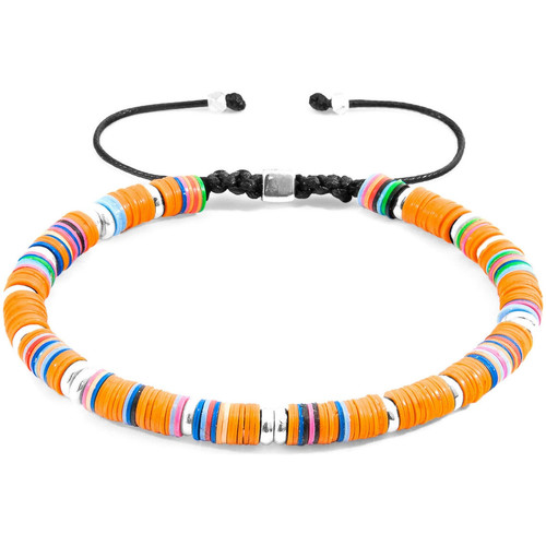 Anchor & Crew Bracelet Macramé Kivu Argent Et Disque De Vinyle Orange -  Montres & Bijoux Bracelets Homme 100,00 €