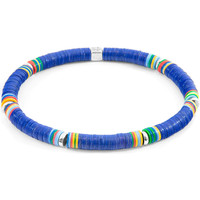 Montres & Bijoux Homme Bracelets Anchor & Crew Bracelet Nakuru Argent Et Disque De Vinyle Bleu