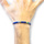 Montres & Bijoux Homme Bracelets Anchor & Crew Bracelet Nakuru Argent Et Disque De Vinyle Bleu