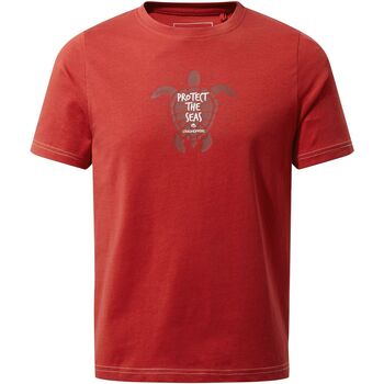 Vêtements Enfant T-shirts manches longues Craghoppers Gibbon Rouge