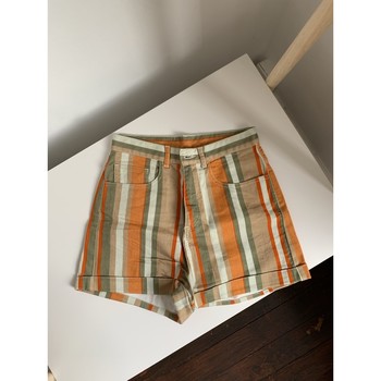 Vêtements Femme Shorts / Bermudas Soeur Short rayé. Multicolore