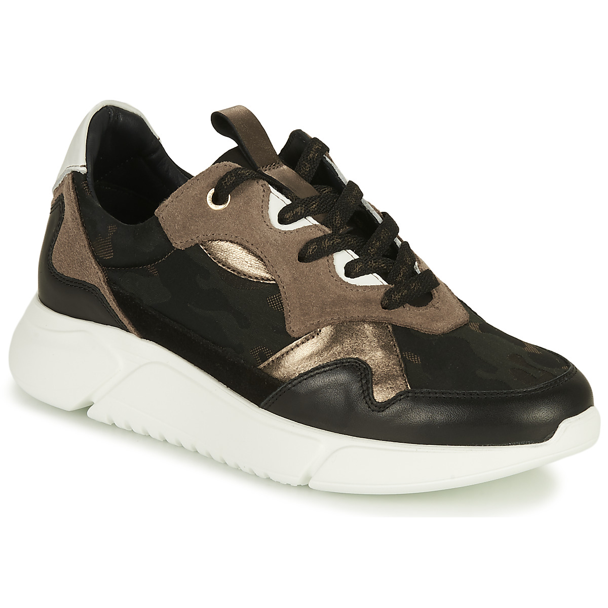 Shoes Women Low top trainers JB Martin FADO Mix / Camouflage / Cognac