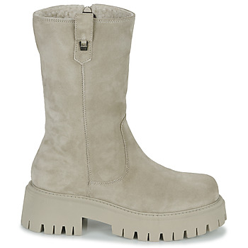 Chaussures Femme Boots JB Martin OPALE CROUTE VELOURS BEIGE