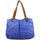 Sacs Femme Sacs porté épaule Patrick Blanc Sac épaule  aspect froissé délavé - Bleu Multicolore