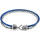 Montres & Bijoux Homme Bracelets Anchor & Crew Bracelet Moonraker Argent Et Cuir Rond De Mast Bleu