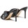 Chaussures Femme Sandales et Nu-pieds Guess Sandales à talons  Daiva en cuir Ref 55602 Noir Noir