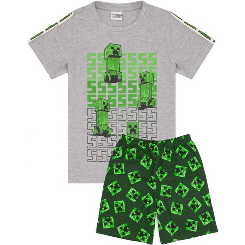Vêtements Enfant Pyjamas / Chemises de nuit Minecraft  Vert