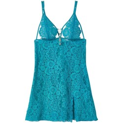 Vêtements Femme Pyjamas / Chemises de nuit Pommpoire Nuisette turquoise Clin d'oeil Bleu