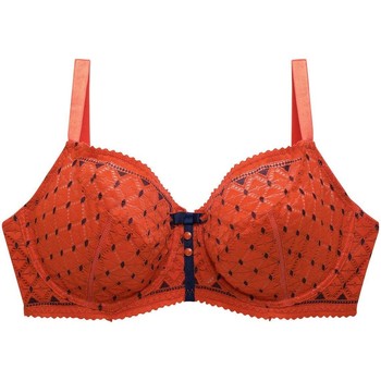 Sous-vêtements Femme Corbeilles & balconnets Pommpoire Soutien-gorge grand maintien orange Pamplemousse Orange
