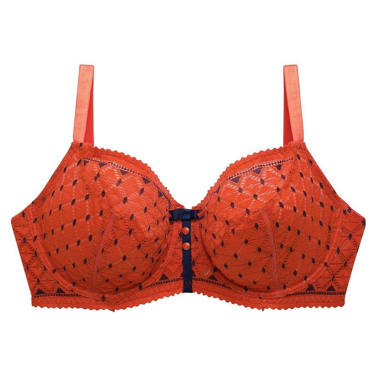 Sous-vêtements Femme Emboitants Pomm'poire Soutien-gorge grand maintien orange Pamplemousse Orange