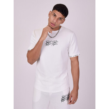 Vêtements Homme jordan mj jumpman fleece pullover hoodie cardigan with logo diesel pullover palmer Tee Shirt 2210206 Blanc