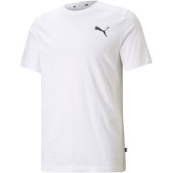 Vêtements Homme T-shirts manches courtes Puma ESS Small Logo Blanc