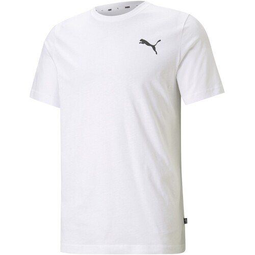 Vêtements Homme T-shirts manches courtes Puma ESS Small Logo Blanc