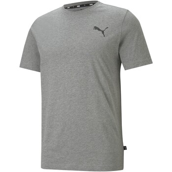 Vêtements Homme T-shirts manches courtes Puma ESS Small Logo Gris