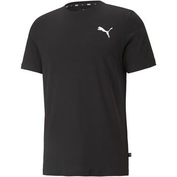 Vêtements Homme T-shirts manches courtes Puma ESS Small Logo Noir