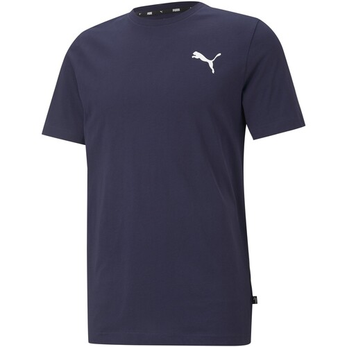 Vêtements Homme T-shirts manches courtes Puma ESS Small Logo Bleu