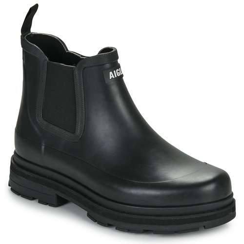 Chaussures Homme Bottes de pluie Aigle SOFT RAIN M Noir