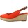 Chaussures Femme Sandales et Nu-pieds Tommy Hilfiger ICONIC ELBA SLING BACK W Orange