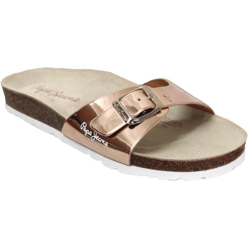Chaussures Femme Mules Pepe JEANS Aries Oban Rose