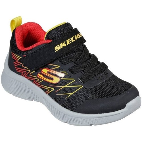 Chaussures Enfant Baskets basses Skechers Microspec Texlor Noir, Jaune