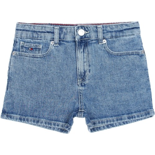 Vêtements Fille Shorts / Bermudas Tommy Hilfiger Short fille taille élastique Bleu