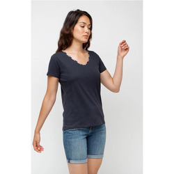 Vêtements Femme T-shirts manches courtes TBS Tee-shirt MARGOVER Navy