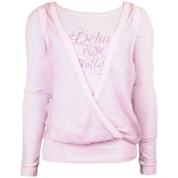 Vêtements Femme T-shirts manches courtes Deha Koszulka Damska Z Długim Rękawem Różowy Rose